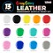 Premium Acrylic Shoe & Leather Paint Kit 13-Color with 4 Brushes (1 oz Bottles) - Acrylic Leather Paint for Shoes, Sneakers, Jackets, Bags, Purses, Furniture